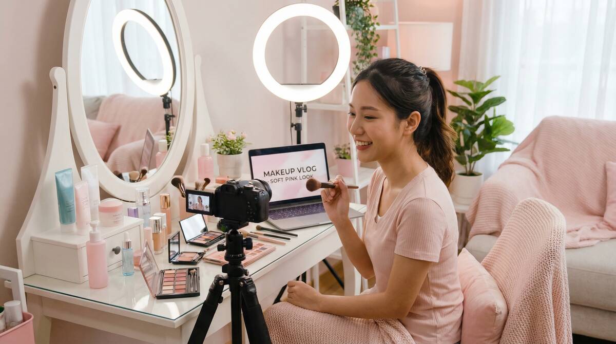 JK制服美妆教程视频